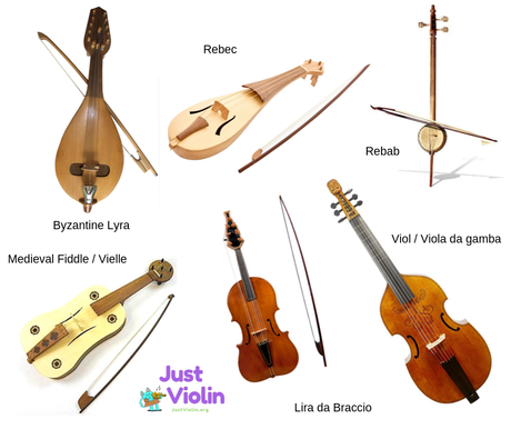 ancestors of violin
